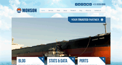 Desktop Screenshot of monson.com.au